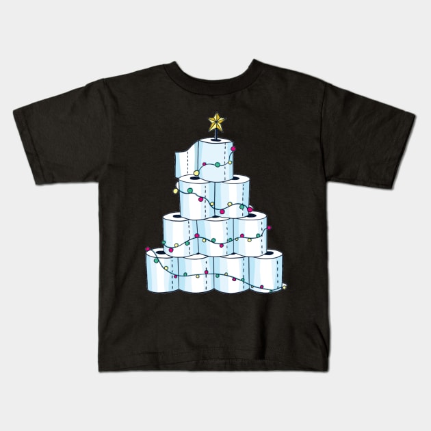 Quarantine Christmas 2020 Kids T-Shirt by FouadBelbachir46